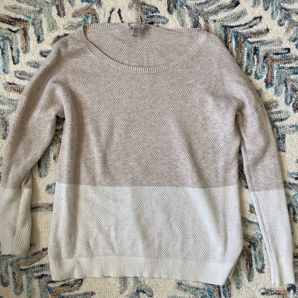 Banana Republic Two Tone Sweater - Picture 1 of 3